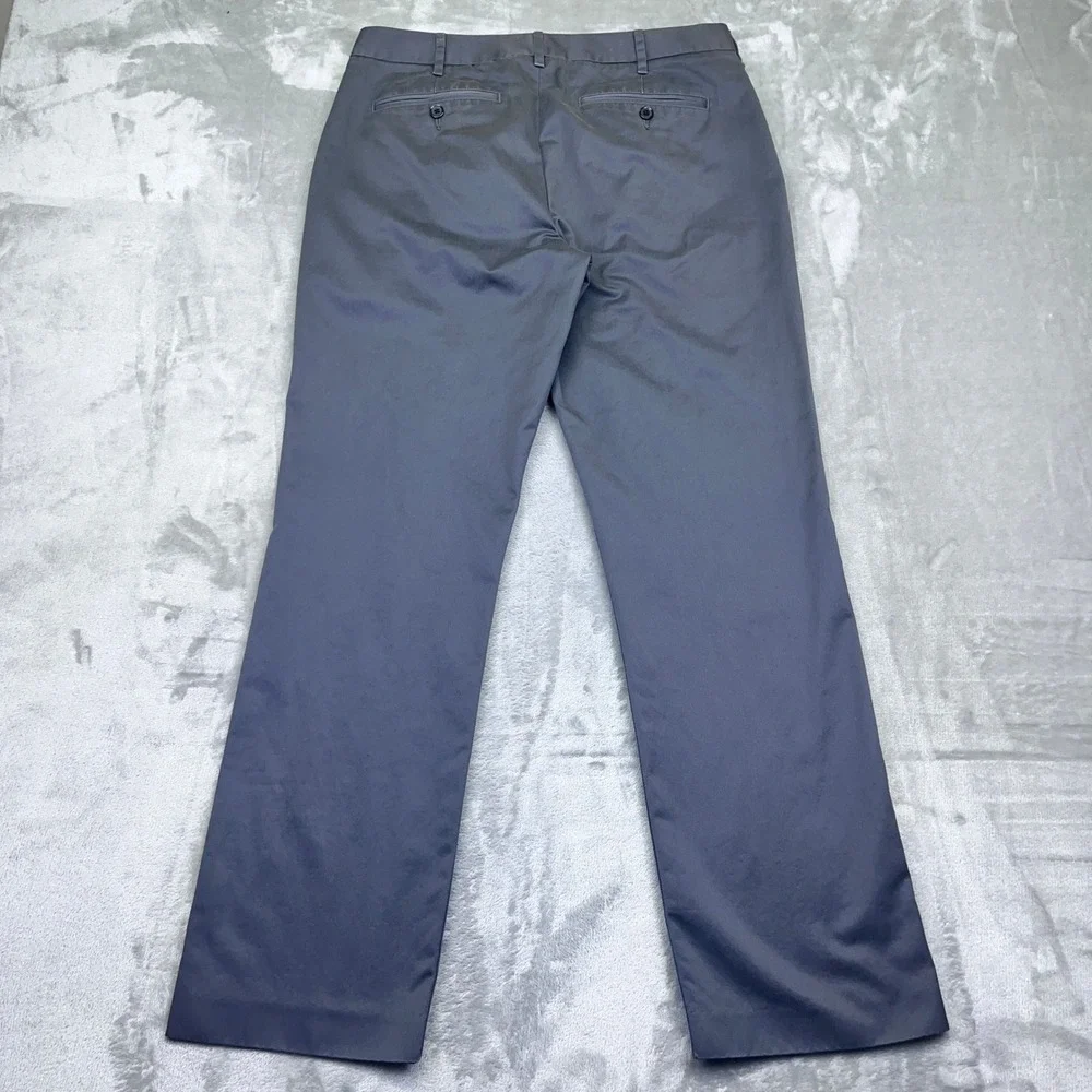Bonobos Friday Dress‎ Pants Men's Sz 32 Gray Straight Fit Cotton Office Career